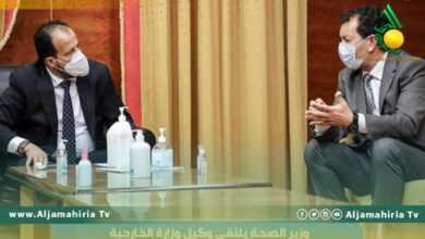 الزناتي ووكيل وزارة الخارجية