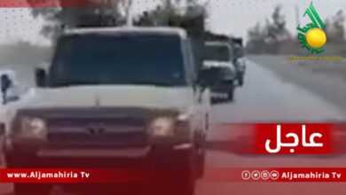 عاجل / مصادر ميدانية : تجمع لعدد كبير من السيارات المسلحة قرب جزيرة سوق الثلاثاء وسط العاصمة طرابلس