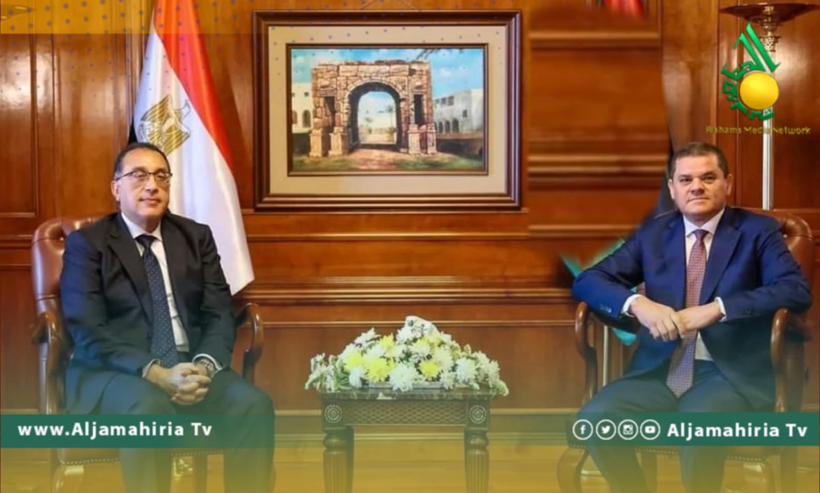 الدبيبة ومدبولي