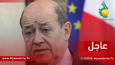 وزير الخارجية الفرنسي عاجل