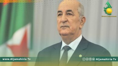 الرئيس الجزائري تبون