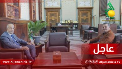 عاجل الدبيبة والكبير