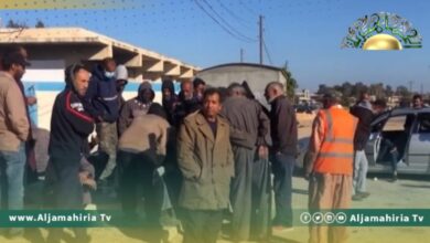 إضراب عمال شركة النظافة