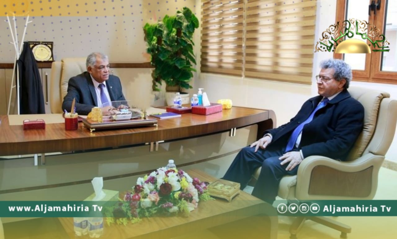 القطراني يبحث البنية المتهالكة مع عون