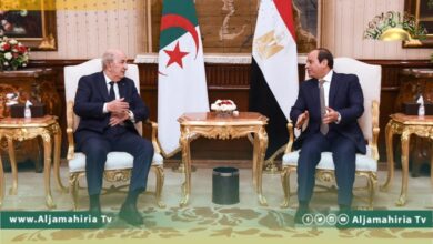 الملف الليبي على طاولة المناقشات المصرية الجزائرية