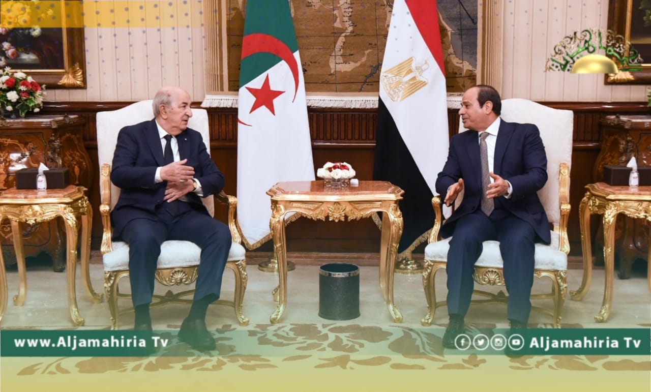 الملف الليبي على طاولة المناقشات المصرية الجزائرية