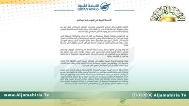 الأجنحة الليبية تنفي الأخبار المتداولة عن قرب إشهار إفلاسها وتوقف خدماتها