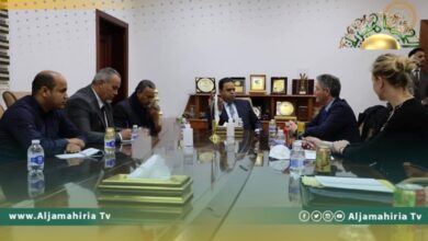 وزير العمل يبحث مع السفير الألماني التعاون في مجال التدريب والتكوين