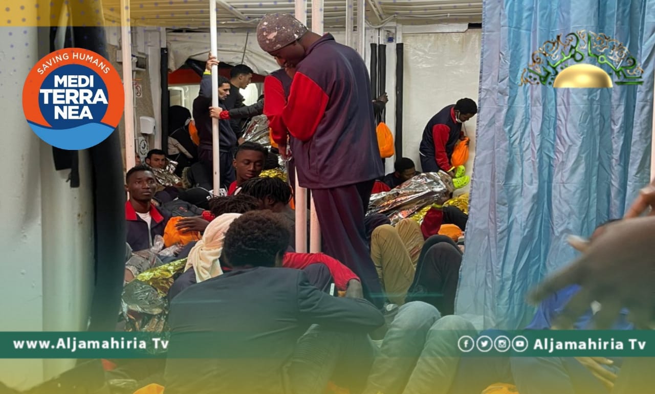 منظمة إيطالية تنقذ 107 مهاجر فروا من ليبيا