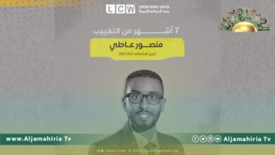منظمة رصد تجدد المطالبة بإطلاق سراح الناشط منصور عاطي