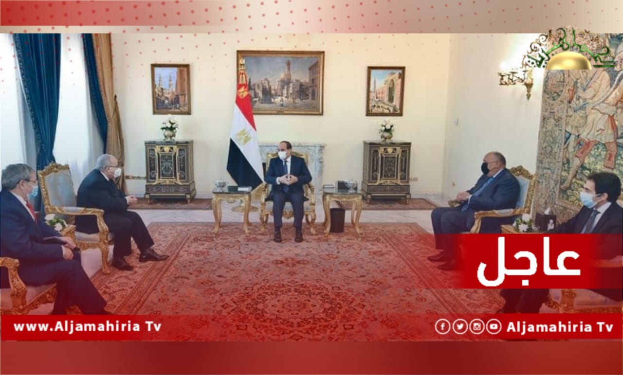 عاجل// الناطق باسم الرئاسة المصرية: السيسي بحث مع وزير الخارجية الجزائري رمطان لعمامرة مستجدات الوضع في ليبيا