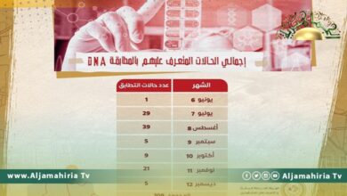هيئة المفقودين: 109 حالة تم التعرف عليها في 2021