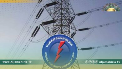 العامة للكهرباء: سرقة 500 متر أسلاك ضغط عالي بالجفارة