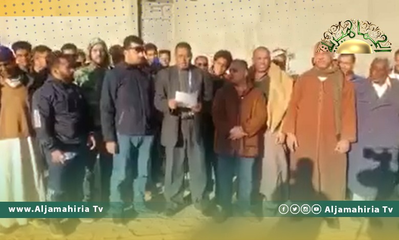 أهالي سبها يستنكرون الهجوم على منزل مدير أمن المدينة