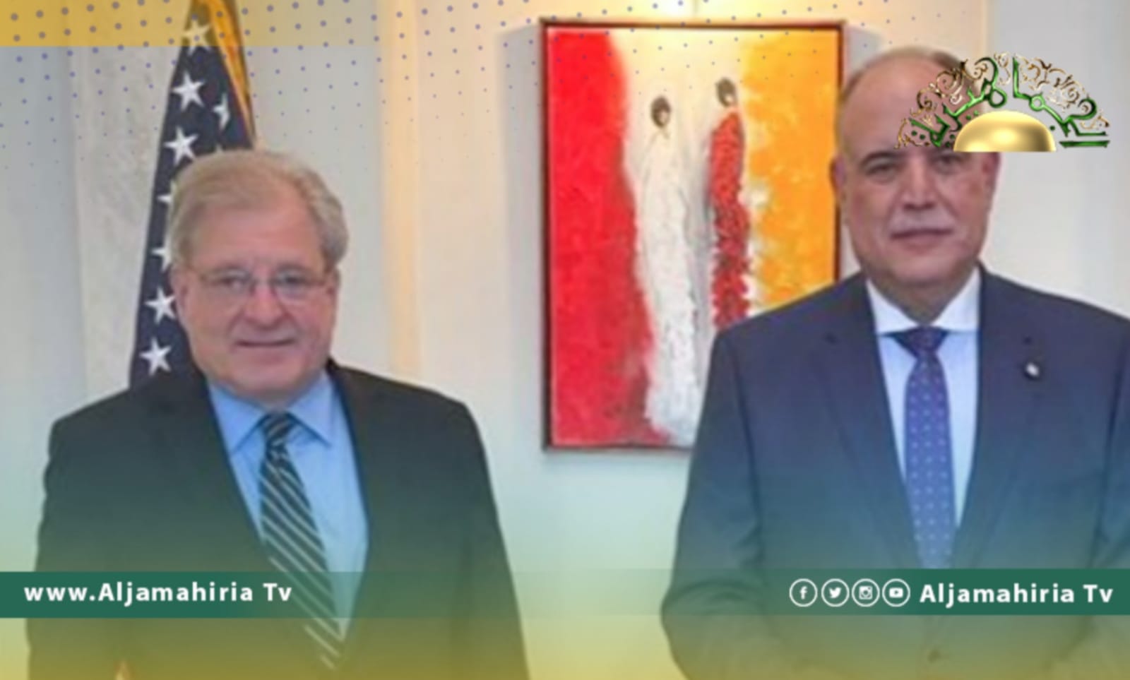 نورلاند يؤكد لـ "بوشناف" أهمية الحفاظ على زخم الانتخابات كأفضل أمل للمصالحة