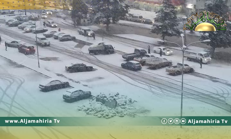 الأرصاد الجوية: الثلوج التي تساقطت على المنطقة الشرقية لم تسجل منذ 25 سنة