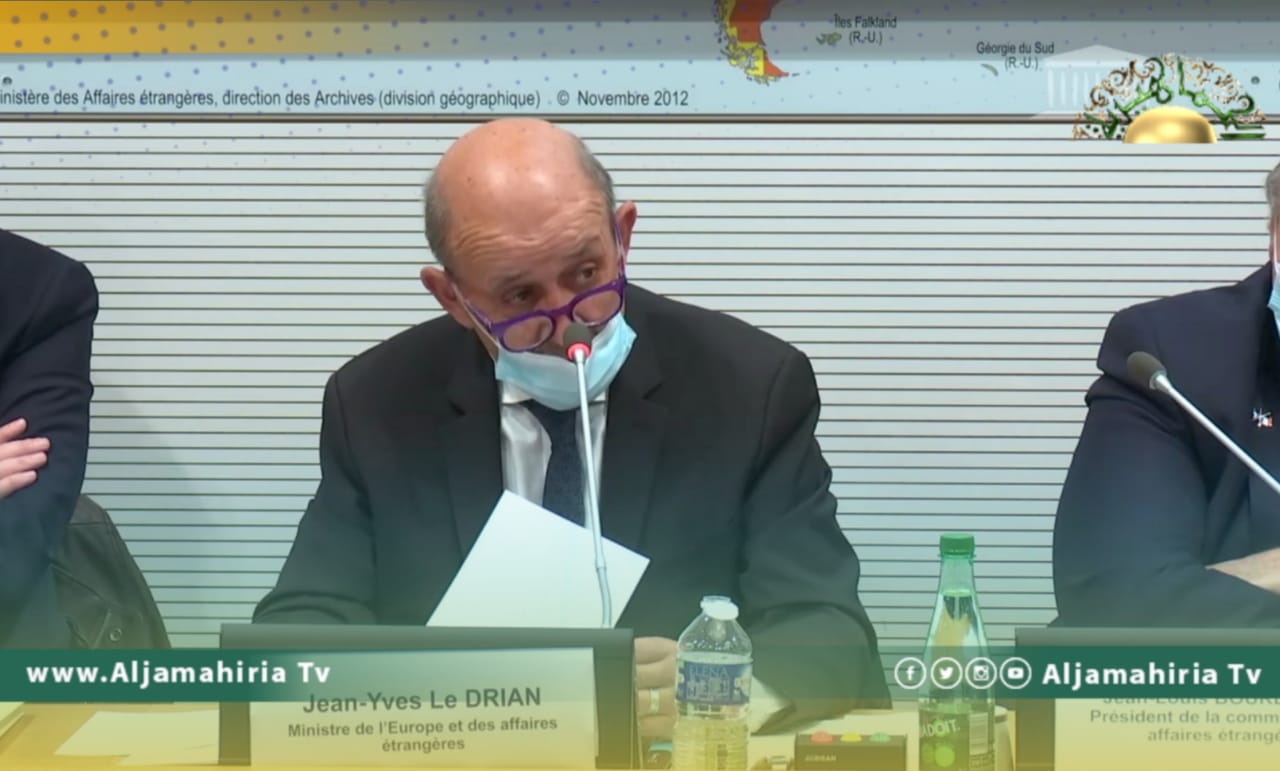 لودريان: الدكتور سيف الإسلام يتخذ قراراته بنفسه والاختيار في الانتخابات لليبيين