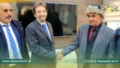 متجاوزاً بروتوكول الحكومة.. بوالخطابية يناقش عودة الشركات الإيطالية لليبيا