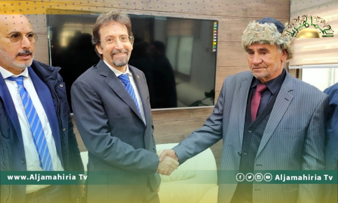 متجاوزاً بروتوكول الحكومة.. بوالخطابية يناقش عودة الشركات الإيطالية لليبيا