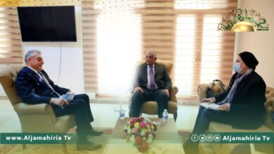 القطراني يبحث مع السفير الإيطالي الإسراع بفتح القنصلية ببنغازي