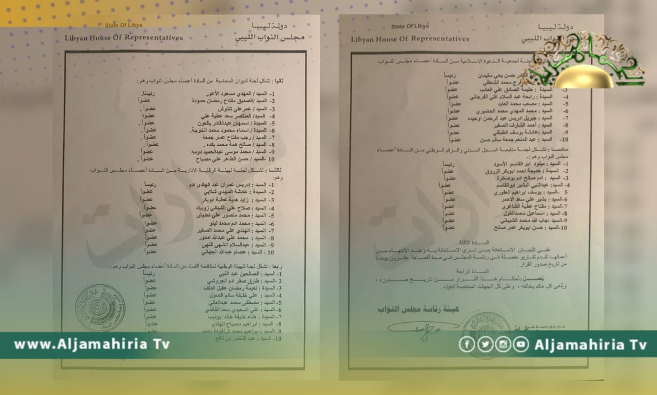 تشكيل 6 لجان للمناصب السيادية عن مجلس النواب