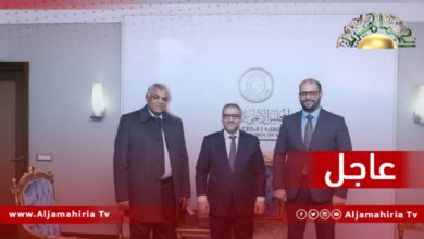 خالد المشري وحسين القطراني