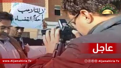 المتظاهرون في طبرق