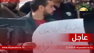 المتظاهرون في طبرق