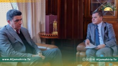 عبد الحميد الدبيبة وخالد شكشك