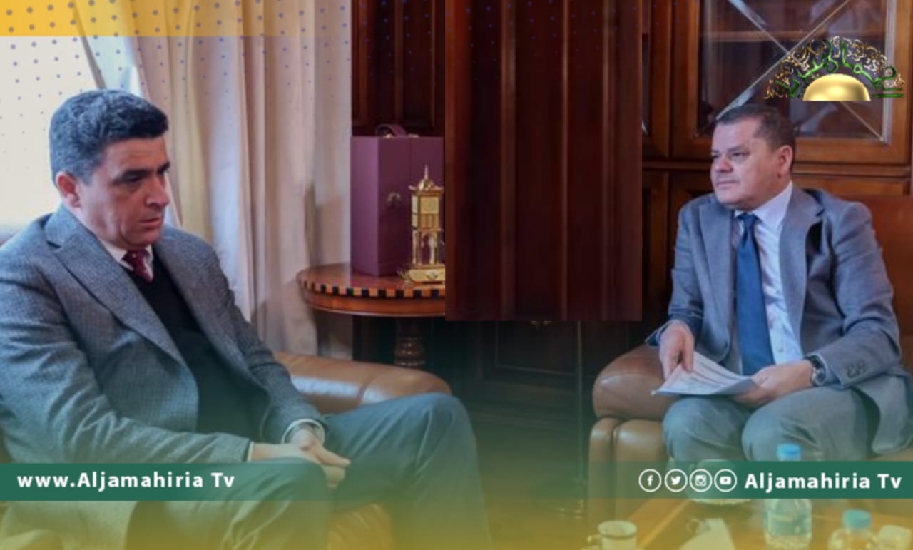 عبد الحميد الدبيبة وخالد شكشك