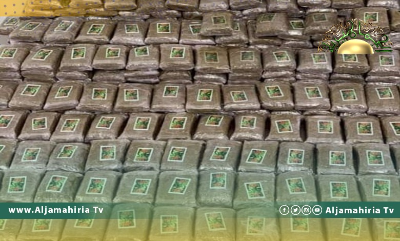 ضبط 40 كيلو جرام من الحشيش على شاطئ البحر في منطقة الساحل