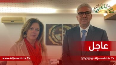 عاجل| التقيت باشاغا واكدت ضرورة العمل بشفافية ودون اقصاء وتطالب بالتركيز على إجراء انتخابات في اقرب وقت