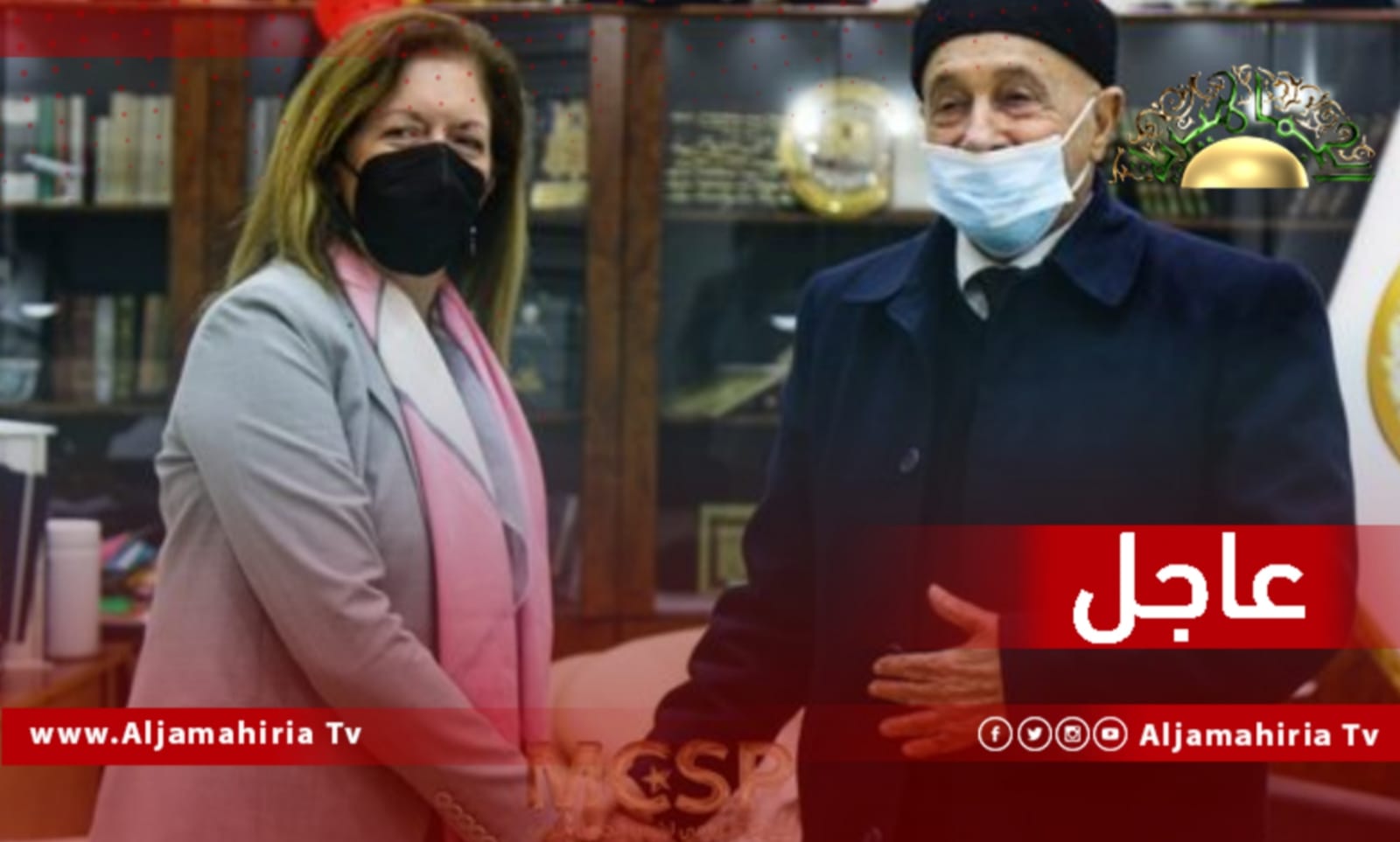 عاجل// عقيلة صالح لـ"وليامز": مجلس النواب قادر على العمل على المصالحة الوطنية الشاملة بالتعاون مع الرئاسي وكافة الأطراف