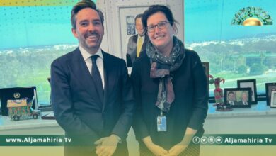 ممثل برنامج الأمم المتحدة الإنمائي يبحث مع نظيرته التونسية سبل التعاون بين البلدين