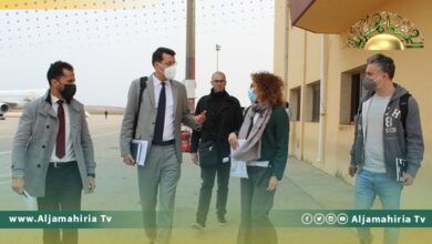 وفد يوناني يضم القنصل العام يتفقد مطار بنينا الدولي تمهيدًا لاستئناف الرحلات بين بنغازي وأثينا