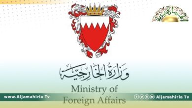 خارجية البحرين تدعو للوصول إلى توافق لتحديد موعد لإقامة الانتخابات