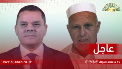 انتهاء اجتماع، استمر نحو ساعتين، بين الدبيبة ورئيس مجلس أعيان مصراته الشيخ محمد الرجوبي