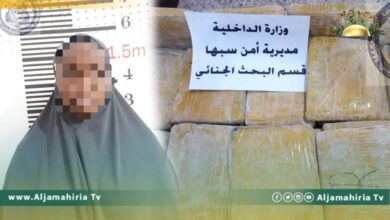 ضبط كميات من المخدرات قبل تهريبها من سبها إلى طرابلس