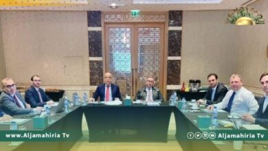 الكبير والحبري يتابعان مشروع توحيد المصرف المركزي