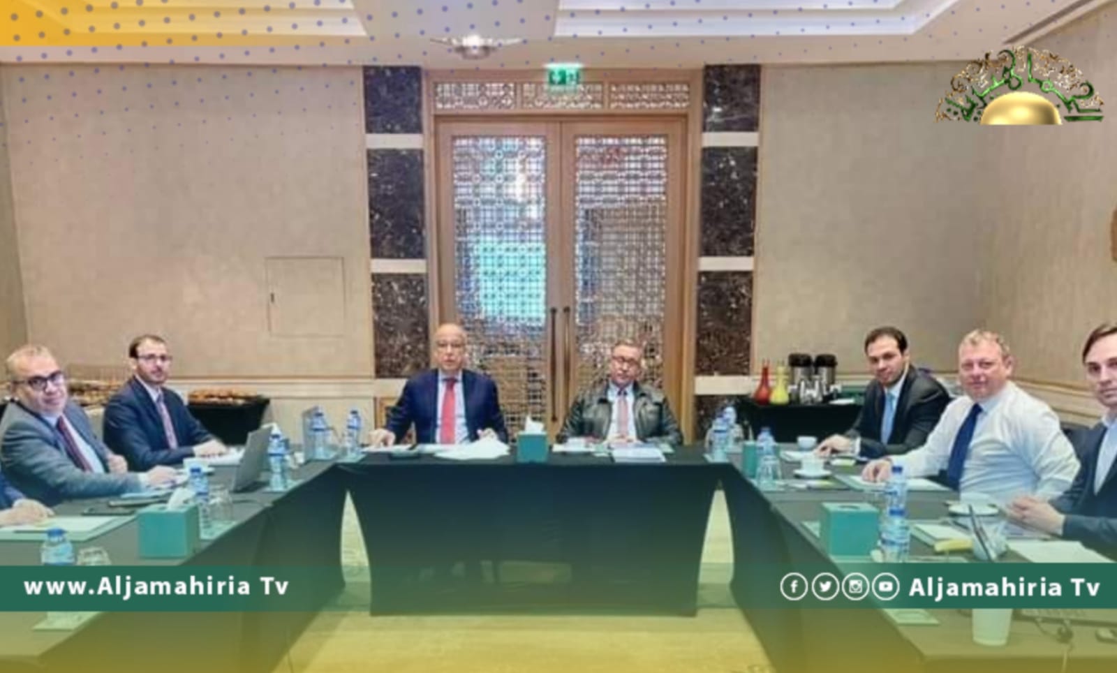 الكبير والحبري يتابعان مشروع توحيد المصرف المركزي