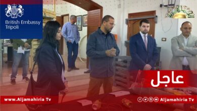 عاجل| السفارة البريطانية تعلن عن زيارة ناجحة لفريق حقول حرة للتعرف على عملهم لحماية الليبيين من مخاطر مخلفات الحرب والألغام