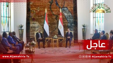 عاجل// السيسي والبرهان: يؤكدان على ضرورة خروج القوات الأجنبية والمرتزقة والمقاتلين الأجانب من ليبيا في مدى زمني محدد