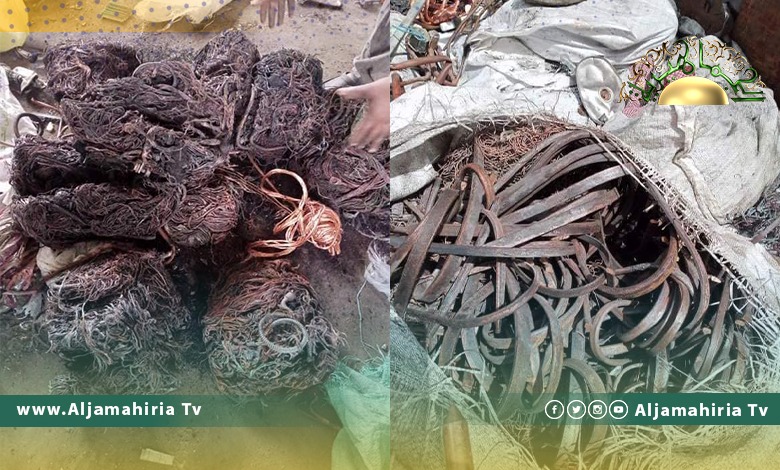 بما يكشف استمرار الفوضى.. داخلية الدبيبة تعلن ضبط كمية كبيرة من أسلاك الكهرباء النحاسية معدة للتهريب