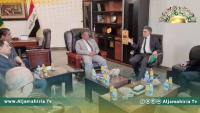 لمتابعة قضايا السجناء الليبيين بالعراق.. وكيل الخارجية يصل بغداد وهذه هى التفاصيل