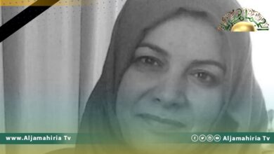 قناة الجماهيرية تنعي ببالغ الحزن رحيل الأستاذة المحامية فاطمة بن نيران قريرة