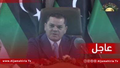 عاجل| الدبيبة: عازمون بقوة على إجراء انتخابات برلمانية تقوم بتشكيل حكومة وسنسلم لها السلطة أو سنسلمها لحكومة منبثقة عن انتخابات رئاسية