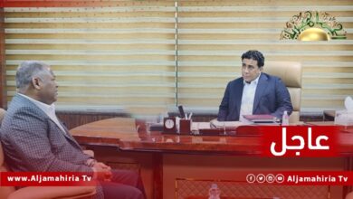 عاجل// المنفي يستعرض خلال اللقاء بالمبروك الأوضاع المالية للحكومة في ظل المتغيرات الدولية الراهنة ومناقشة المختنقات المالية