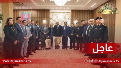 عاجل// البعثة الأممية: مديرة معهد الأمم المتحدة الإقليمي لبحوث الجريمة والعدالة موجودة في مهمة بالعاصمة طرابلس لإعادة آثار ليبية مسروقة إلى موطنها الأصلي