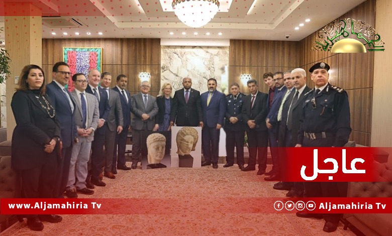عاجل// البعثة الأممية: مديرة معهد الأمم المتحدة الإقليمي لبحوث الجريمة والعدالة موجودة في مهمة بالعاصمة طرابلس لإعادة آثار ليبية مسروقة إلى موطنها الأصلي
