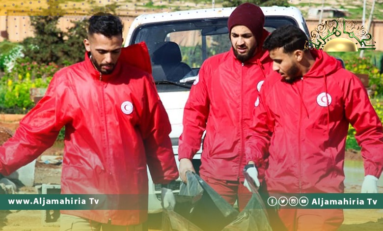 دفن جثة مجهولة الهوية انتشلت من منطقة الفتائح